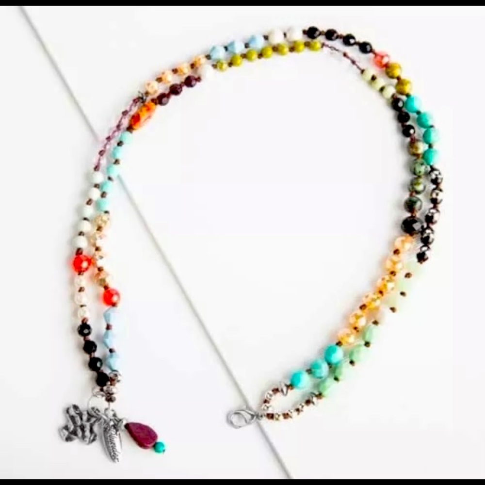 Adorable and colorful bead necklace